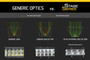 Diode Dynamics Diode Dynamics Stage Series 18 Amber LED Light Bar