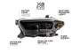 Morimoto 2016-2023 Toyota Tacoma | Morimoto XB EVO Hybrid LED Headlights 