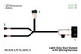 Diode Dynamics Light Duty Single Output 4-pin Wiring Harness