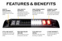 2019-2026 Dodge Ram 1500 | Morimoto X3B LED Brake Light