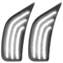 2021-2024 Chevrolet Suburban | Recon LED Side Marker Lights