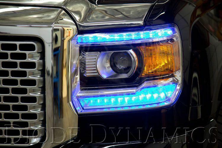 2016-2019 GMC Sierra 3500 | Diode Dynamics RGBW LED DRL Boards