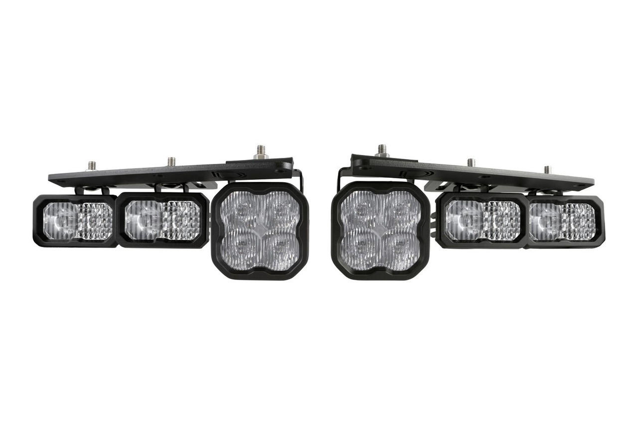 2021-2024 Ford Bronco w/ Steel Bumper | Diode Dynamics SS3 LED Fog Lights