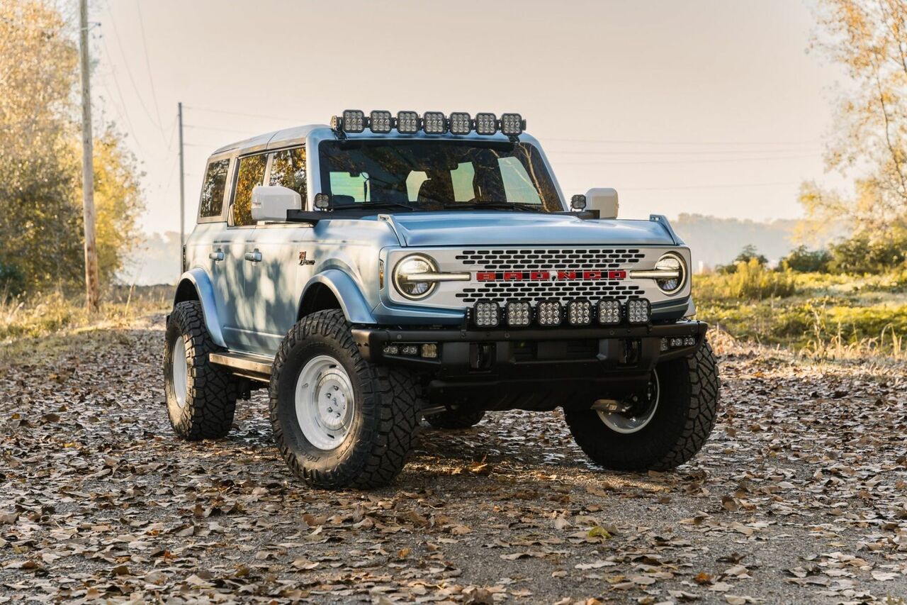 2021-2024 Ford Bronco | Diode Dynamics SS5 Windshield CrossLink Lightbar Kit