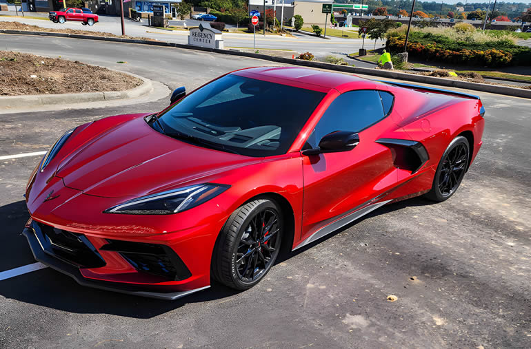 C8 Chevrolet Corvette Receives XPEL XR Plus Window Tint