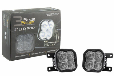 Diode Dynamics 2019-2024 Dodge Ram Diode Dynamics SS3 LED Fog Lights