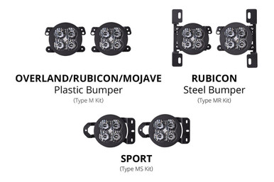 Diode Dynamics 2020-2024 Jeep Gladiator | Diode Dynamics SS3 LED Fog Lights