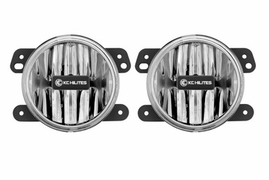 KC HiLiTES 2018-2024 Jeep Wrangler KC HiLites G4 LED Fog Lights