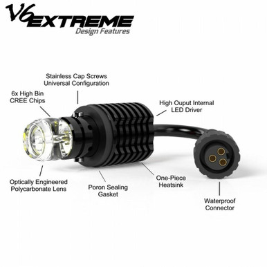 VLEDS 921 VLEDS V6 Triton Extreme LED Bulbs