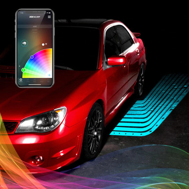XKGLOW XKGlow Motorcycle CurbFX RGB LED Projector Kit