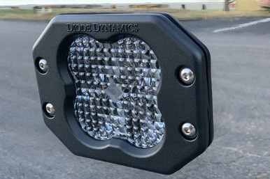 Diode Dynamics Diode Dynamics Stage Series 3 SAE/DOT Yellow Sport Flush Mount LED Light Pod