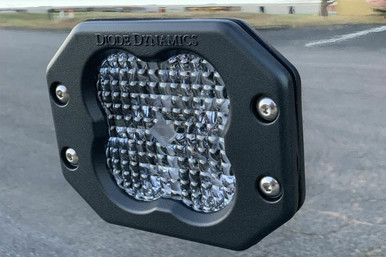 Diode Dynamics Diode Dynamics Stage Series 3 SAE/DOT Yellow Pro Flush Mount LED Light Pod