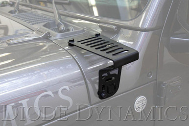 Diode Dynamics 2018-2024 Jeep Wrangler or Diode Dynamics Cowl Mount LED Kit