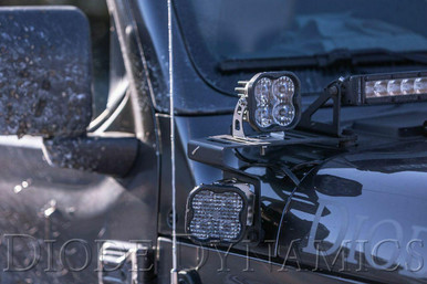 Diode Dynamics 2020-2024 Jeep Gladiator or Diode Dynamics Cowl Mount LED Kit