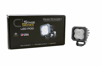 Diode Dynamics Diode Dynamics Stage Series C1 White SAE/DOT Fog Standard LED Pod
