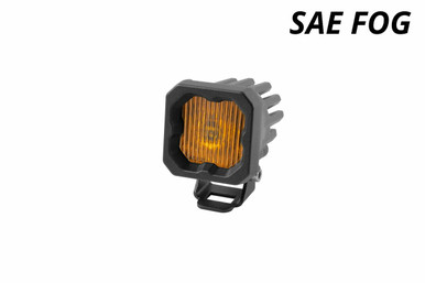 Diode Dynamics Diode Dynamics Stage Series C1 Yellow SAE/DOT Fog Standard LED Pod
