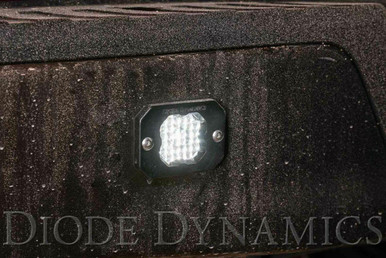 Diode Dynamics Diode Dynamics Stage Series C1 White Pro Flush Mount LED Pod