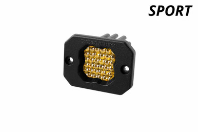 Diode Dynamics Diode Dynamics Stage Series C1 Yellow Sport Flush Mount LED Pod