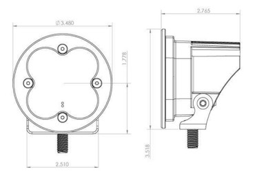 Baja Designs Baja Designs Squadron-R Racer Edition LED Light Pod