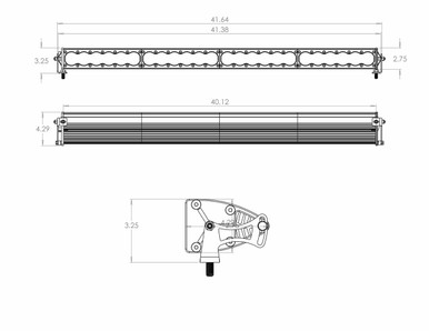 Baja Designs Baja Designs OnX6 Racer Edition 40 LED Light Bar