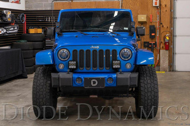 Diode Dynamics 2007-2018 Jeep Wrangler or Diode Dynamics SS5 Bumper LED Pod Light Kit