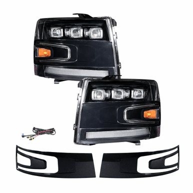 Form Lighting 2007-2013 Chevrolet Silverado or Form Lighting LED Projector Headlights