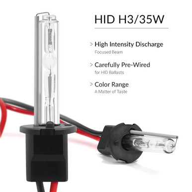 Stattus H3 Deep Pink HID Bulbs