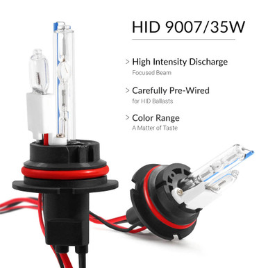 Stattus 9007 Deep Blue HID Bulbs