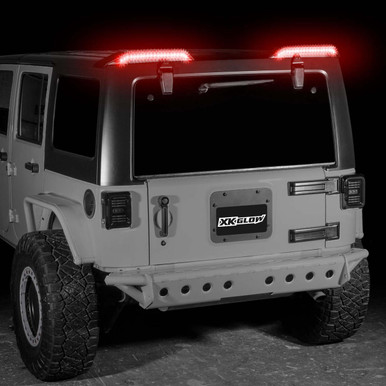 XKGLOW 2007-2018 Jeep Wrangler or XKGlow High Wing Tail Lights