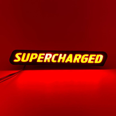 X-Lume Supercharged X-Lume Illuminated LED Grille Badge