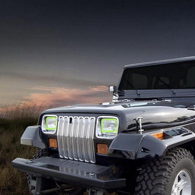 Lighting Trendz 1985-1996 Jeep Wrangler | Lighting Trendz Halo Kit