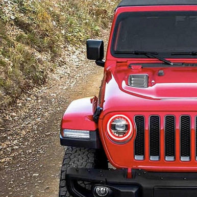 Lighting Trendz 2018-2024 Jeep Wrangler | Lighting Trendz Waterproof Halo Kit