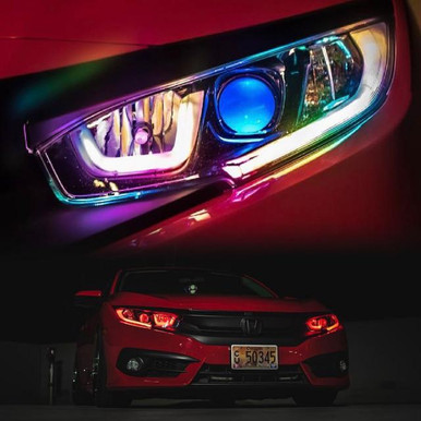 Lighting Trendz 2016-2021 Honda Civic | Lighting Trendz LED DRL Tubes