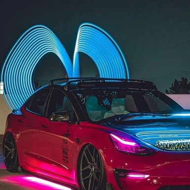 セレクト 2017-2021 Tesla Model 3 | Lighting Trendz LED DRL Tubes
