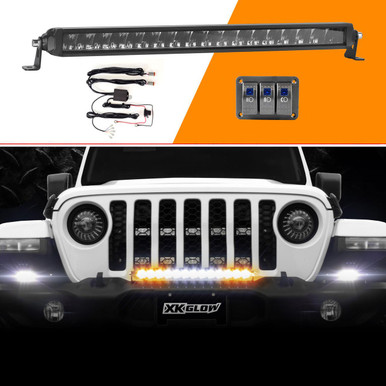 XKGLOW XKGlow Razor Fog + Strobe + High Beam LED Light Bar
