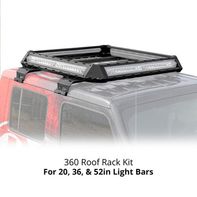 XKGLOW XKGlow 360 Degree LED Light Bar Roof Rack