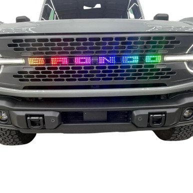 RGB Halo Kits Ford Bronco RGB Halo Kits Illuminated LED Grille Badge