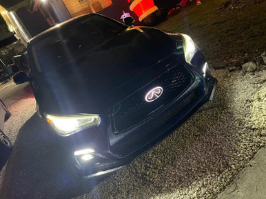 RGB Halo Kits Infiniti Q50 RGB Halo Kits Illuminated LED Grille Badge