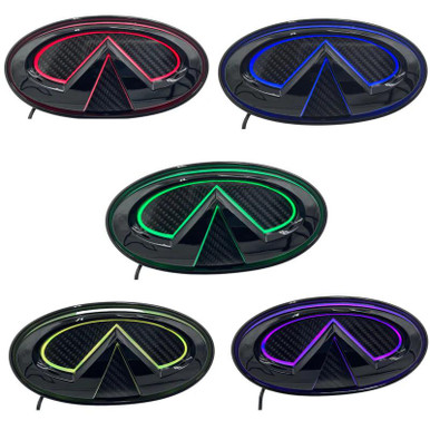 RGB Halo Kits Infiniti Q50 RGB Halo Kits Illuminated LED Grille Badge