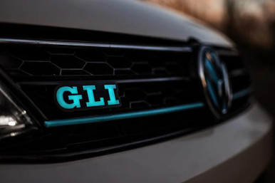 Lit Logos Volkswagen GLI Lit Logos Illuminated LED Grille Badge