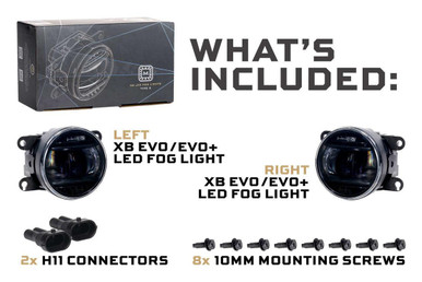 Morimoto 2021-2024 Ford Bronco | Morimoto XB EVO / EVO+ LED Fog Lights
