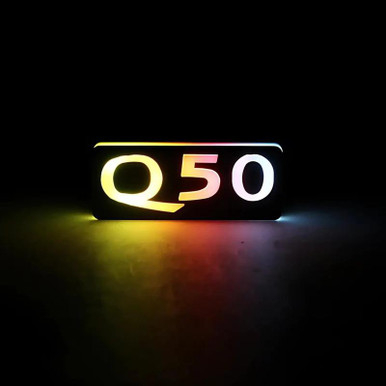 RGB Halo Kits Infiniti Q50 RGB Halo Kits LED Grille Badge