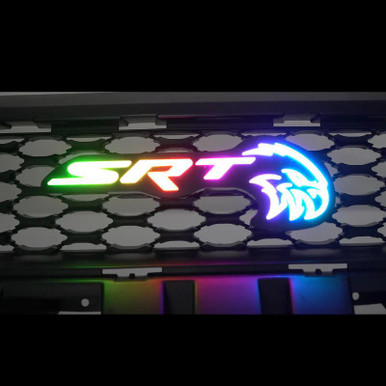 RGB Halo Kits SRT Trackhawk RGB Halo Kits Illuminated LED Grille Badge