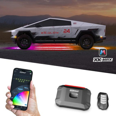 XKGLOW 2024-2025 Tesla Cybertruck | XKGlow RGBW XKmax LED Underglow Lights