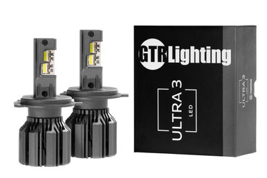 GTR Lighting H4 / 9003 GTR Lighting Ultra 3 LED Bulbs
