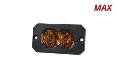 Diode Dynamics C2 2.0 SAE/DOT Yellow Max Flush Mount LED Light Pod
