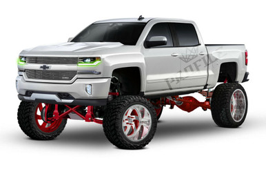 Profile Performance 2016-2018 Chevrolet Silverado Profile Pixel RGBWA LED DRL Boards