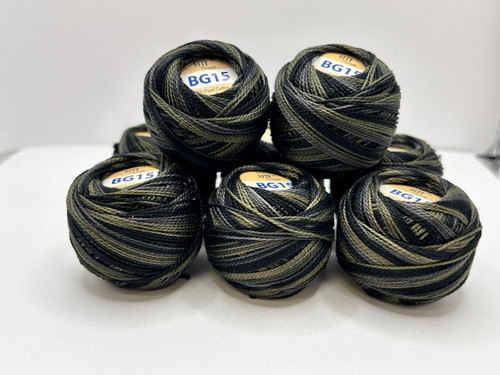 BG15 Cauldron ~ #8 Pearl Cotton Variegated