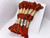BR72 Rust Brown ~ 6 Strand Variegated Floss