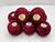 R25 Merlot ~ #8 Pearl Cotton Variegated
